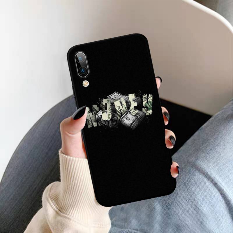 Yinuoda Funny Skull Currency Phone Case For OPPO A9 A7 A3S A1K F5 Reno 2 Z Realme 6 5 Pro C3 Vivo Y91C Y51 Y31 Y19 Y17 Y11 V17
