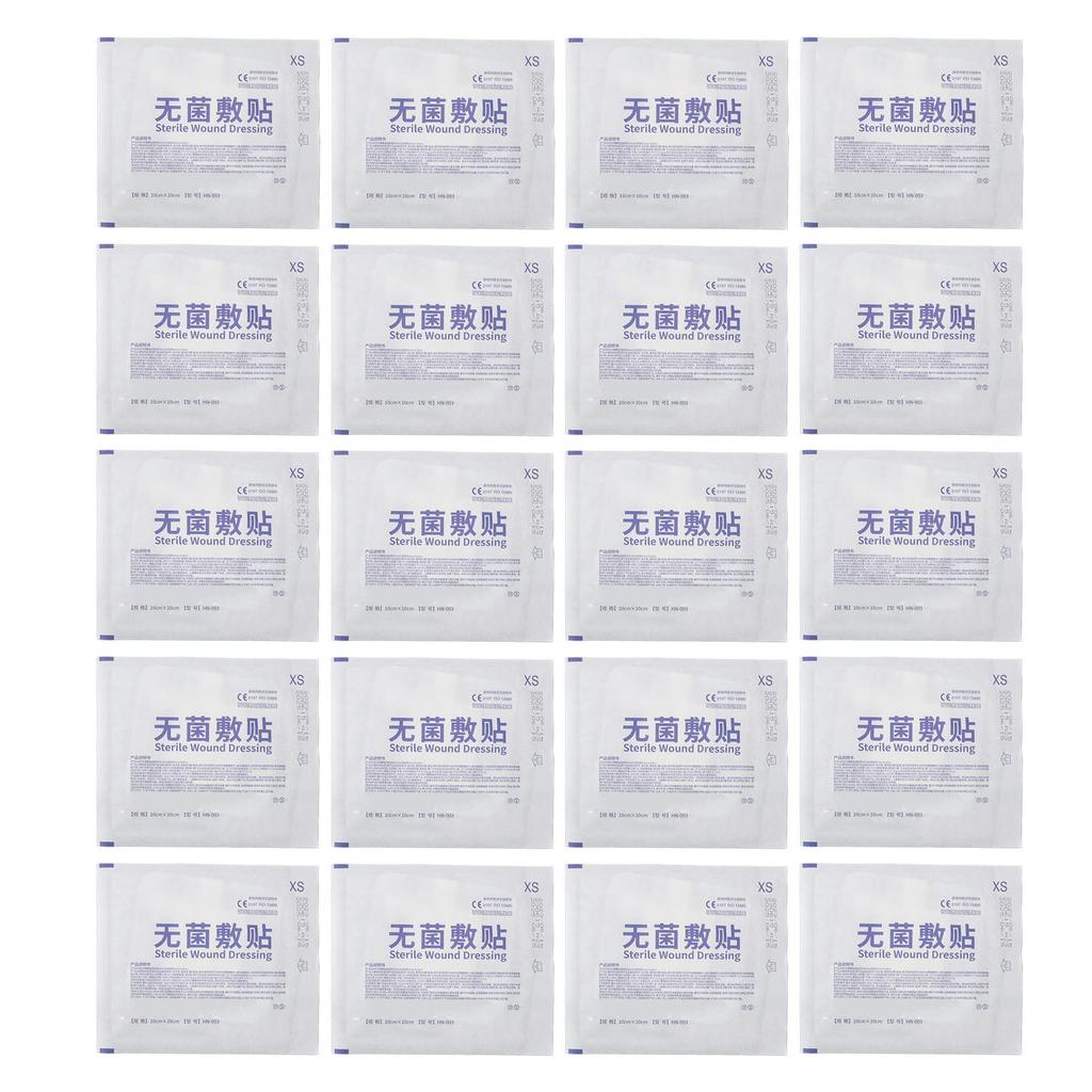 20PCS Wound Dressing Waterproof Transparent Breathable Disposable Wound Adhesive Pads for Aid Kit