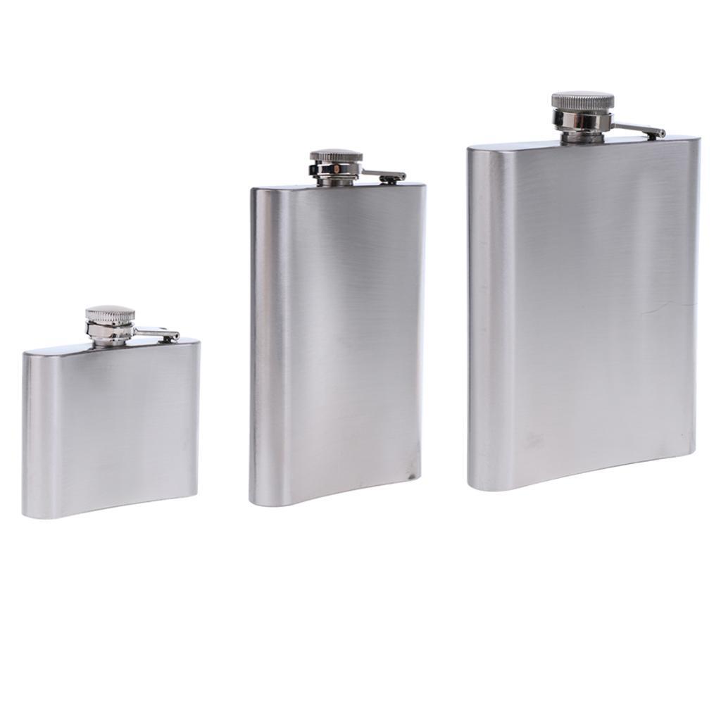 Pocket Whisky Barware Flagon Stainless Hip Bottle 110ml Flask Pot Steel Wine