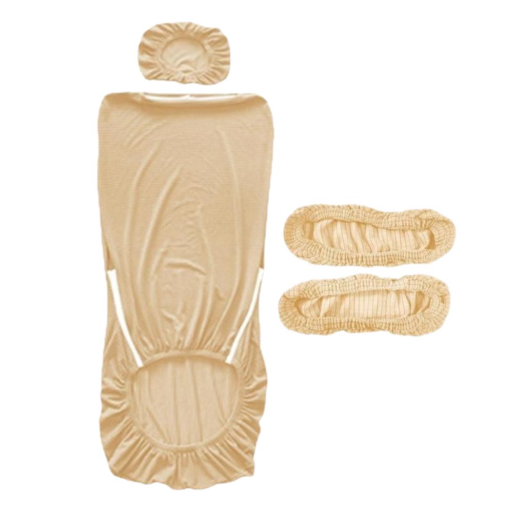 Neuer Elastischer Bürostuhlbezug Einfarbig Kopfstützbezug Gaming Stuhlbezug Waschbarer Computer Drehstuhlbezug