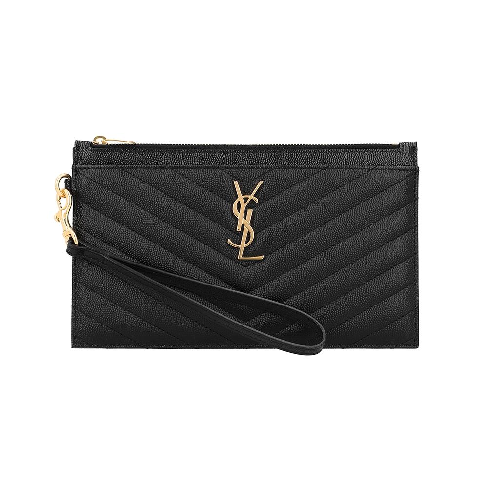 TrendMecca Watches Saint Laurent Cassandra Monogram Matelass Goudkleurige Hardware Grote Clutch Tas 636313 636313 BOW01 1000