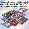 Magnetic PSA Slab Protector-UV Blocking Tempered Glass Aluminum Graded Card