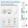 Tuya Zigbee Smart Mini Switch Module Relay No Neutral Wire Required 1 2 3 4 Gang 2 Way Control Works with Alexa Google Home