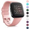 Silicone Adjustable Replacement Wristband for Fitbit Versa 2/Versa Lite