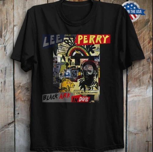 Lee Scratch Perry Singer Black Ark In Dub Album Tshirt size S5XL Unisex T-Shirt XXXXL