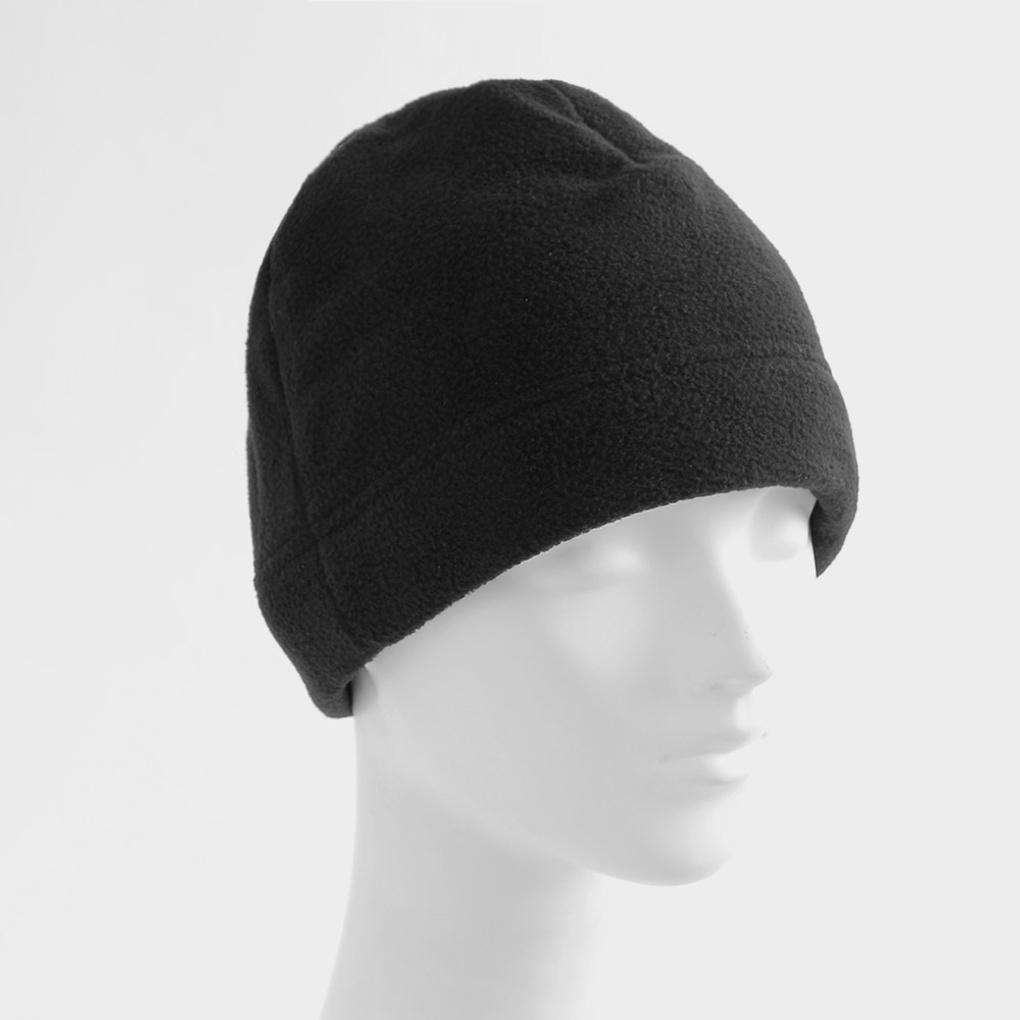 Unisex Short Beanie Hat Black Winter Brimless Watch Cap