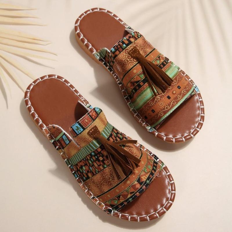 Neue flache Hausschuhe für Damen-Strandschuhe