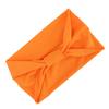 Cloth Cross Twist Hairband Knot NonSlip Stretchy Headband Women S Hair Band Accessories(Orange )
