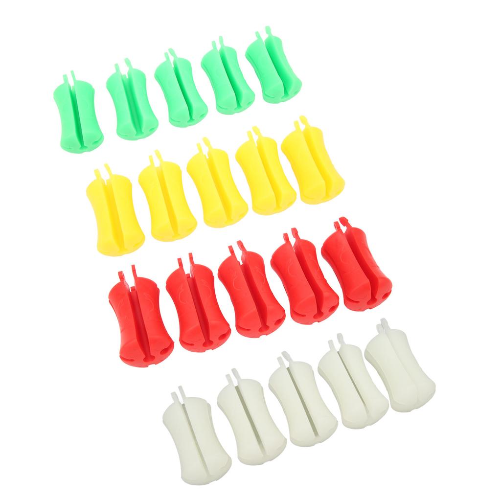 5 STÜCKE Tragbare Angelrute Fixierte Kugel Silikon Wiederverwendbare Angelrutenbalken Bindung Befestigungselement für Angeln