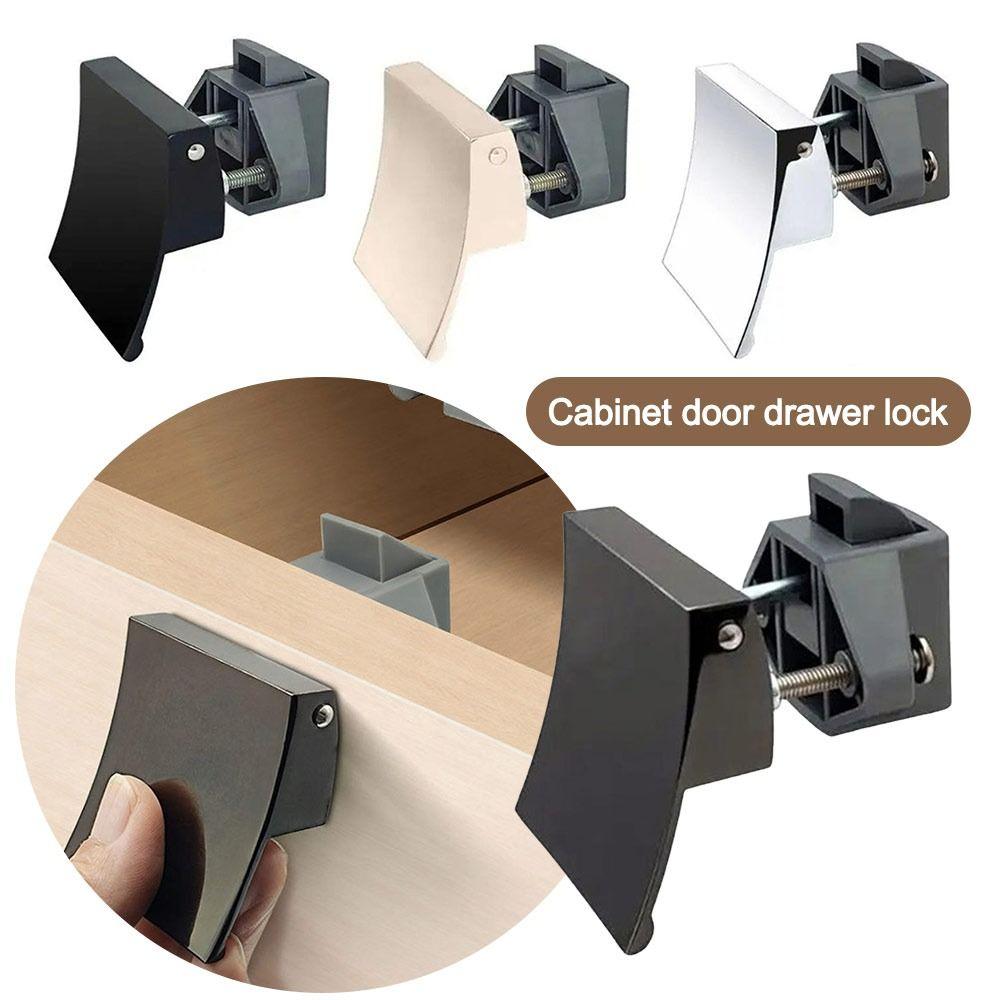 Professional Push Button Door Latch Corrosion-resistant Universal Cabinet Lock Zinc Alloy Cupboard Latch Marine Cabinet