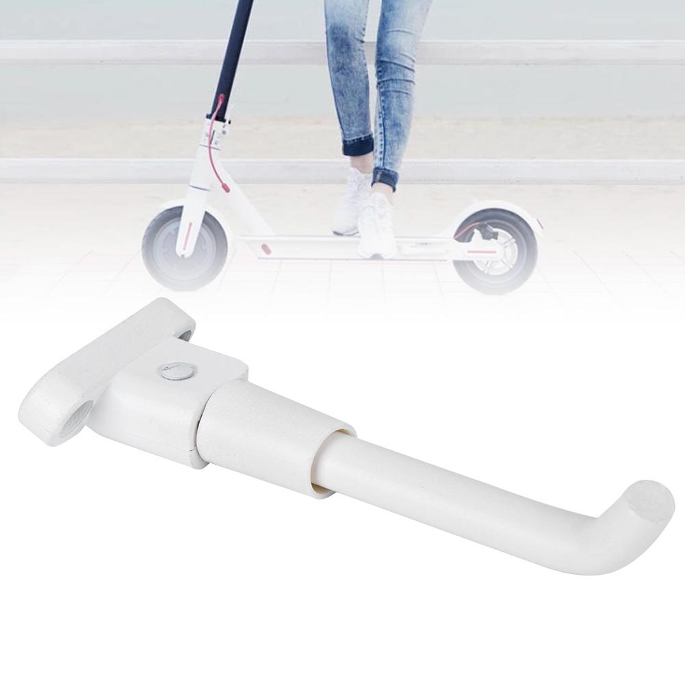 Aluminiumlegering Vit Stödfot Sidostöd för XIAOMI M365 Elscooter