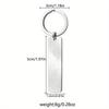 Gift for Boyfriend Girlfriend, I Love You More Than The Miles Between Us Keyring, Anniversary Valentines Gift