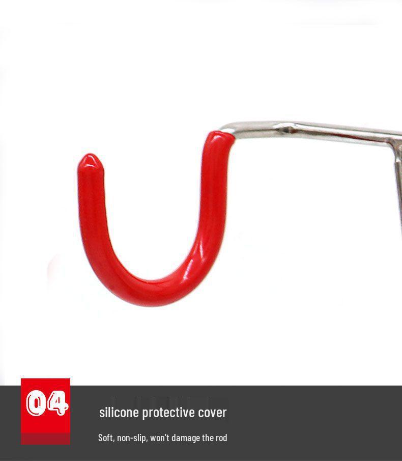 Multi-Functional Fishing Rod Holder for Ice, Boat, and Raft Fishing