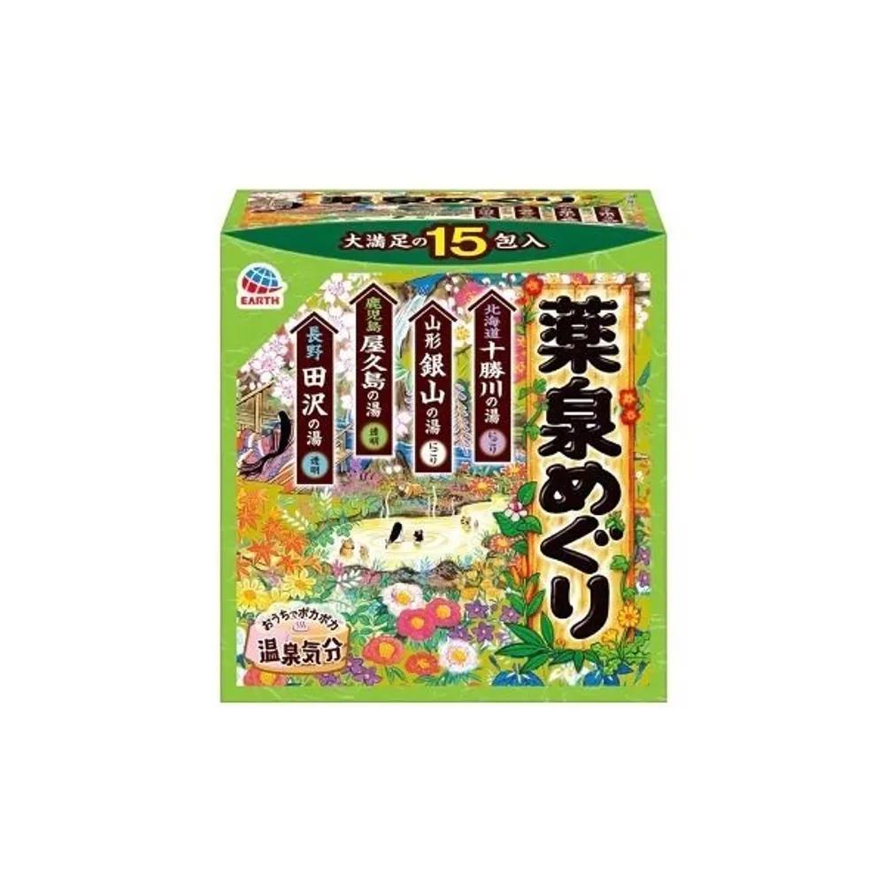 

BATH ROMAN Hot Spring Travelogue Yakcheon 30g x 15 packets Hot Spring Open-air Bath Japanese Bath Additives Foot Bath Additives Hot Spring Bath Hot Spring Trip - Yakcheon 15po