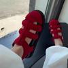 Fashion 2025 Summer New Small People Fashion Platform Roman Sandals Women's Cutout Vintage Pig Cage Shoes