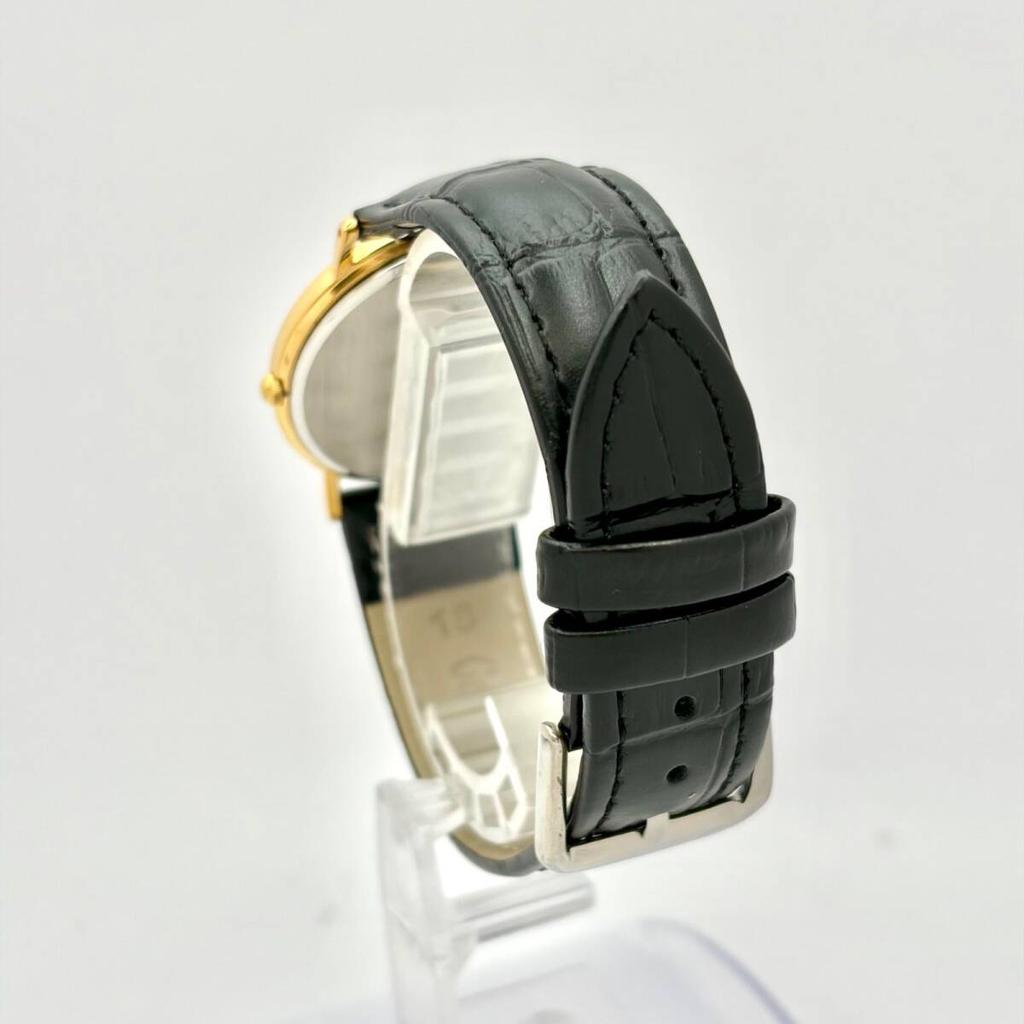 SEIKO Spirit Watch Gold 210131 New Strap [New Battery] Men's 5E21-6C00