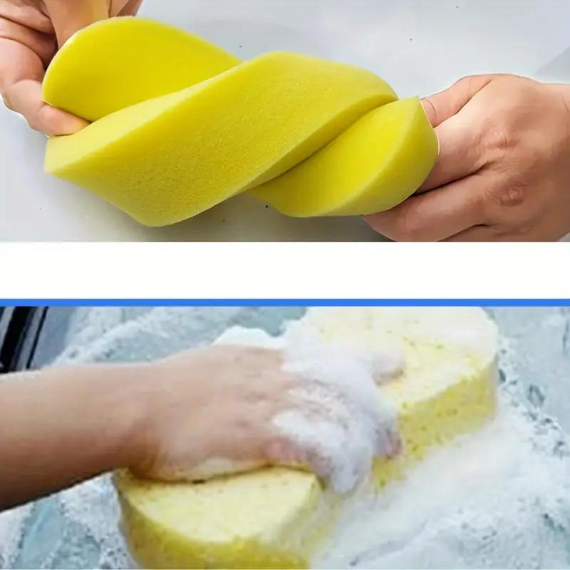 Large Car Wash Sponge Honeycomb Sponges High-density Car Washing Sponge Block Auto Detailing Foam Cleaning Tools Car Accessories