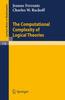 Kniha The Computational Complexity of Logical Theories : 718