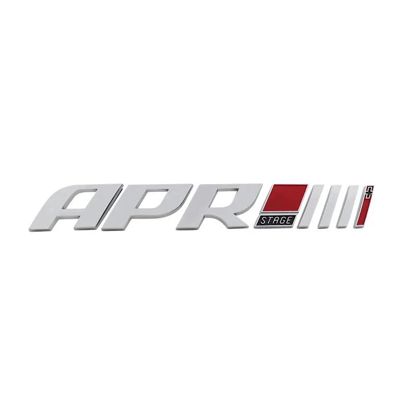

3D For S3 S5 S6 TTS RS7 R20 R32 R36 MK4 MK6 MK7 APR Stage /// III + Emblem car Hood Fender trunk Rear Bonnet Badge Sticker