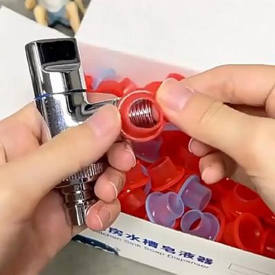 10 pezzi Guarnizione di tenuta a prova di perdite per rubinetto, tubo flessibile in gomma, rondella di tenuta in silicone per tappo idraulico, previene le perdite