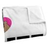 We Bare Bears Silky Heart Grizz Supersoft Blanket