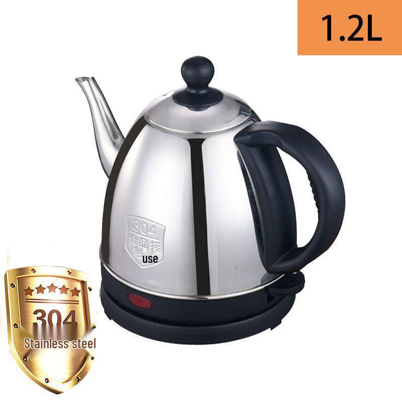 304 Stainless Steel Long Spout Electric Kettle for Tea & Hot Water