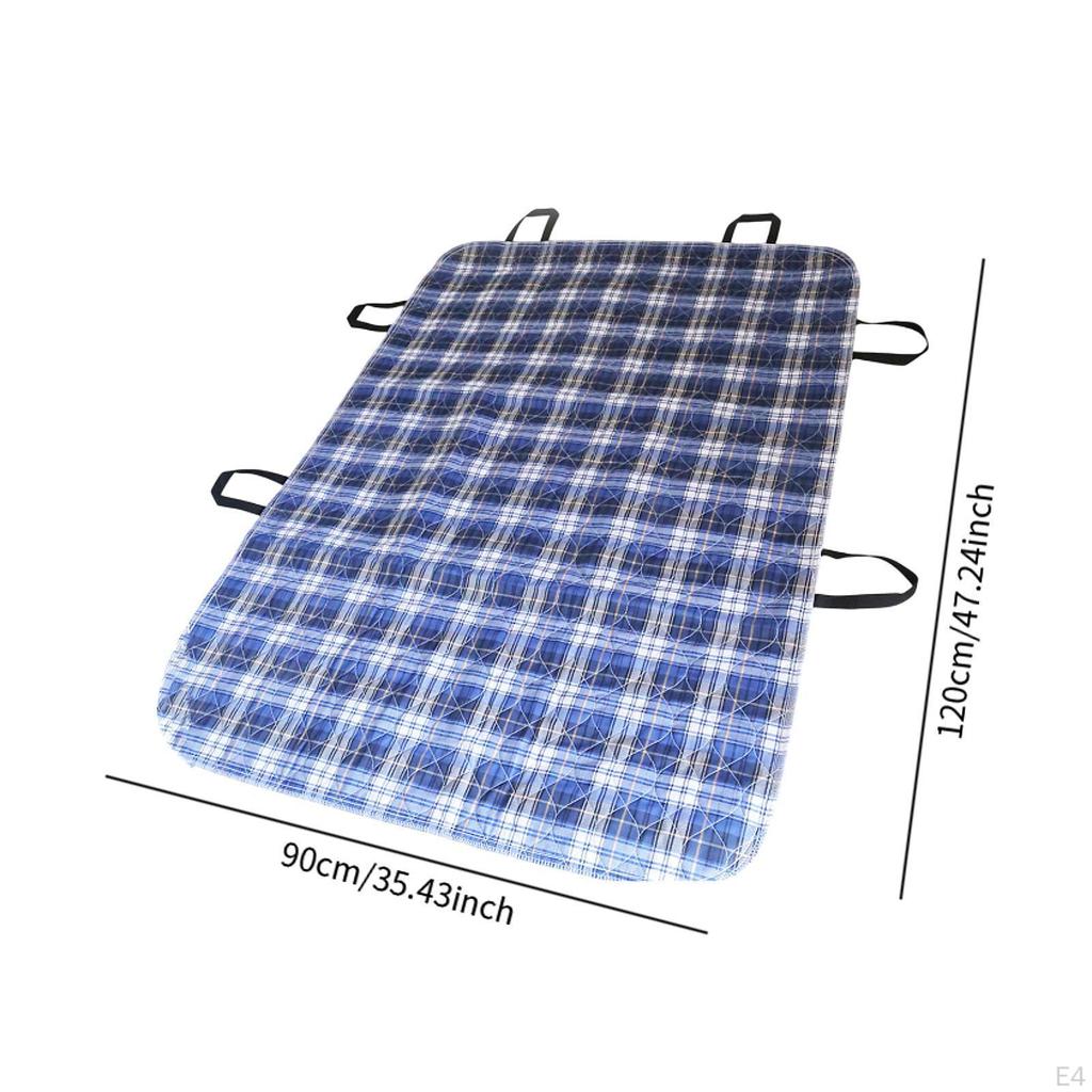 Positioning Bed Pad with Handles Lift Aid for Caregiver Elderly Disabled