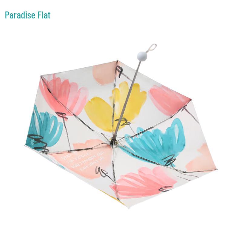 

Paradise 5-Fold UV Protection Floral Sun Umbrella