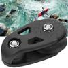 Plastic Single Pulley Block Sheave Accessories for Kayak Canoe Marine Anchor Trolley