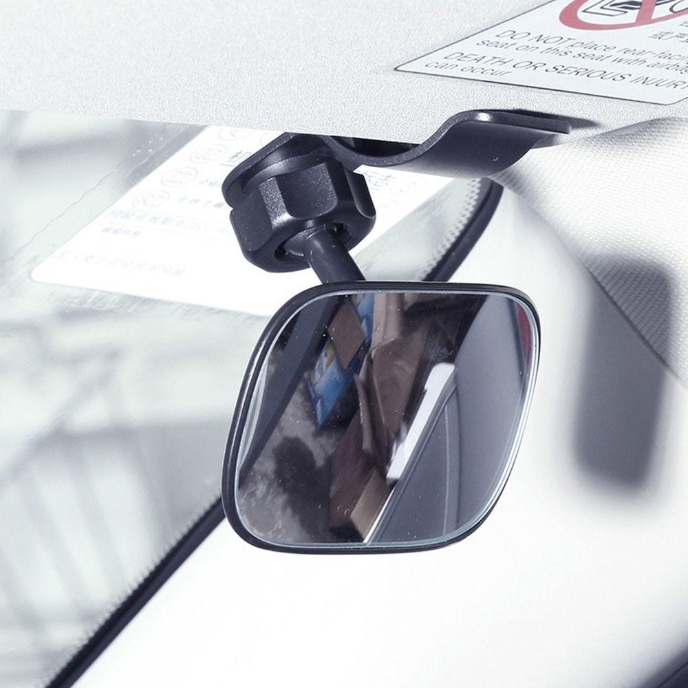 Clip-On 360 Rotation Baby Car Mirror 2 in 1 Car Rear Convex Mirror  Car Accessories