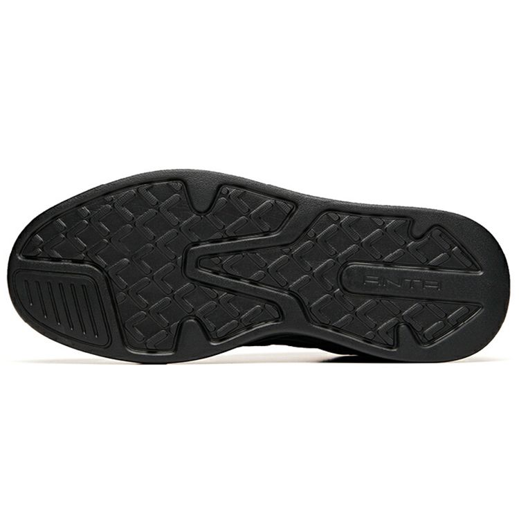 Anta Lifestyle Series Low-Top Sneakers Men Sneakers Black Red 112018041-6