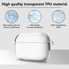 XDcase Transparente TPU-Schutzhülle für Ohrhörer mit Karabiner