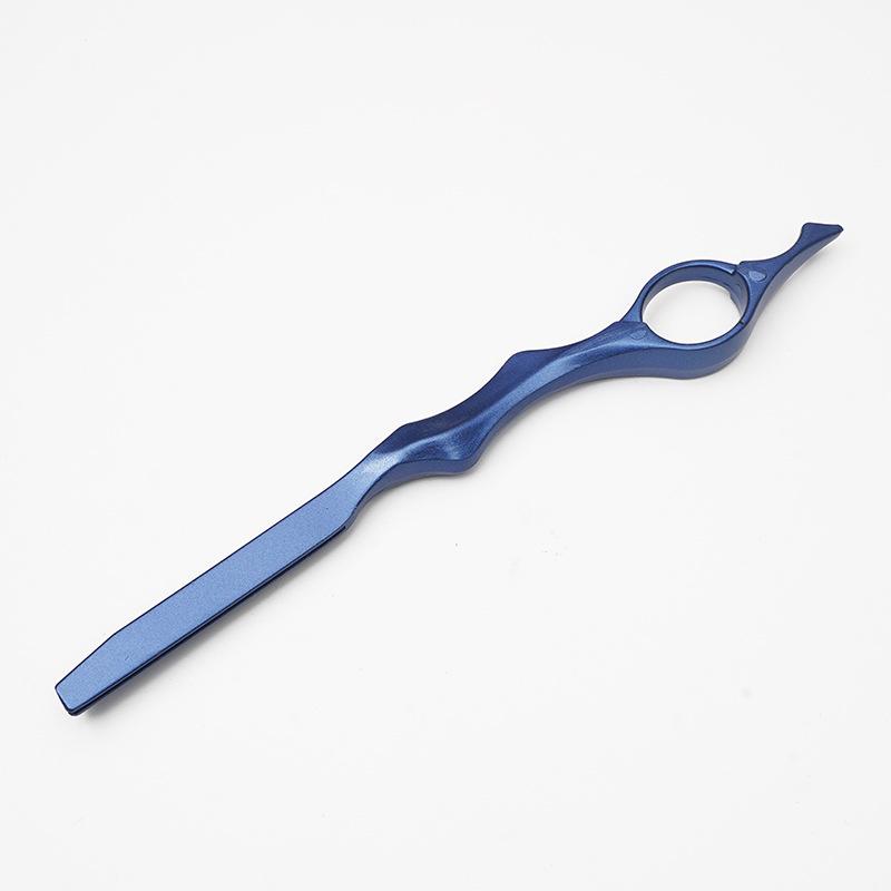 

Metal Thinning Razor: Hairdressing and Barber Scissors with Stainless Steel Serrated Blade