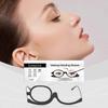 Lumavire Makeup Assistance Glasses: 1.7X Magnification +180 Rotating Lens Portable Beauty Folding Glasses