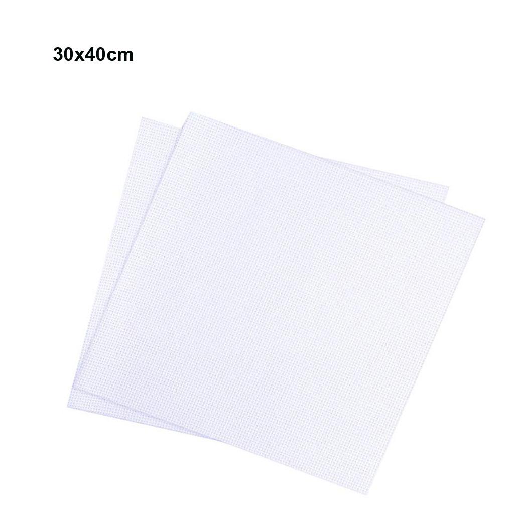 Håndsbroderisett med instruksjoner, 50 farger tråd, kryssverktøy