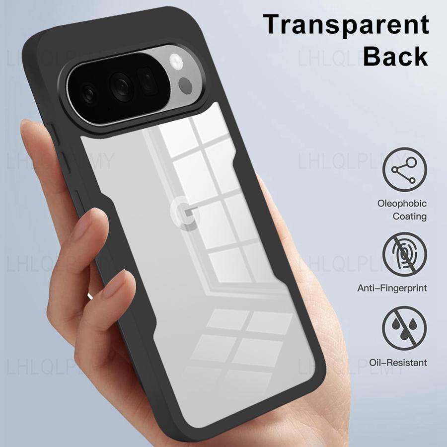Front + Back Protect ShockProof Case For Google Pixel 9 10 Pro XL 10A 6A 360 Degrees Cover Pixel9 Pixel10