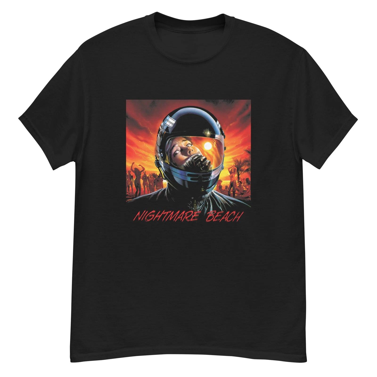 Nightmare Beach cult slasher film fan art t-shirt M