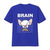 Brain Face Pinky and the Cartoon Character T Shirt for Fashion Casual vintage Washed designer clothes Stretched Slightly
