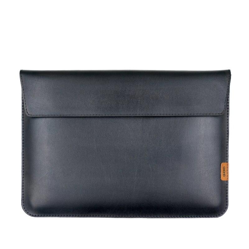 Simple Design 13/14/15/16 Inch Laptop Sleeve Case for M1 MacBook Air 13.6 Pro 14 16 PU Leather Laptop Pouch For HP Dell Huawei