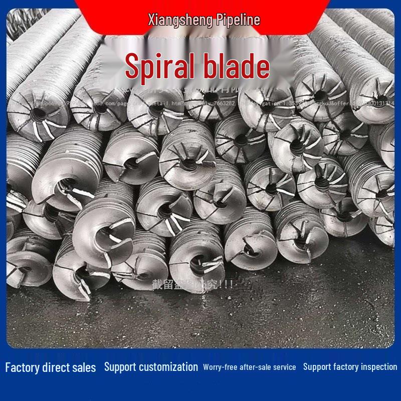 Componente de Transportador Helicoidal Alimentador de Parafuso com Hélice de Aço Inoxidável 304