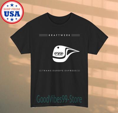 KRAFTWERK Trans Europe Express Uomo Nero Taglia S-5XL