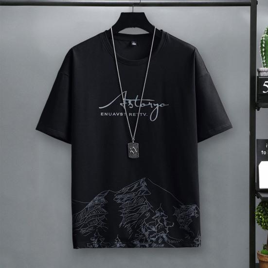 

Модный эластичный пояс, влагоотводящий по колено, мужская свободная футболка, шорты, комплект для фитнеса, уличная спортивная одежда, костюм