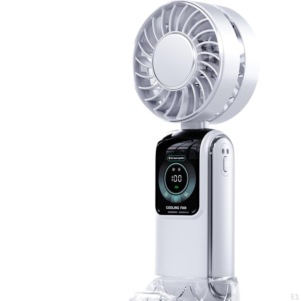 Cooling Fan 100 Adjustable Speed Quiet Desk Table with LED Display Portable for Fitness Camping