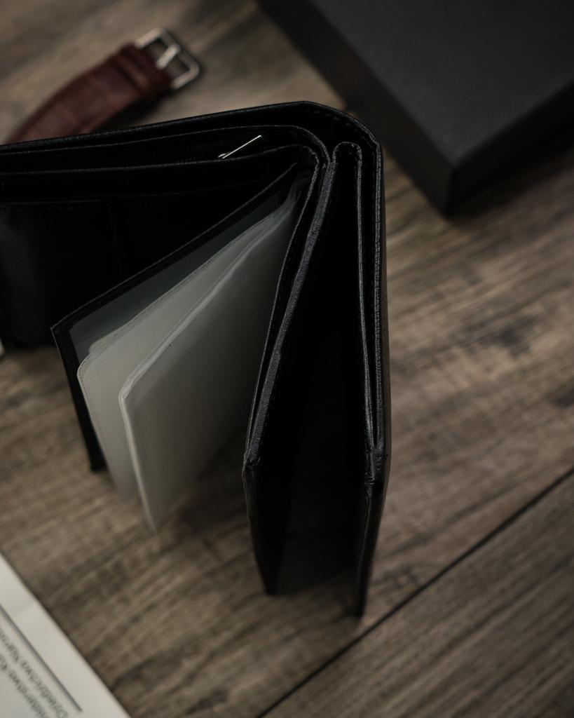 Men's wallet PU+leather M302B-PU-6861 Black