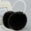 Protecting Ears Winter Plush Earmuffs Multifunctional Elegant Solid Color Fluffy Earmuffs