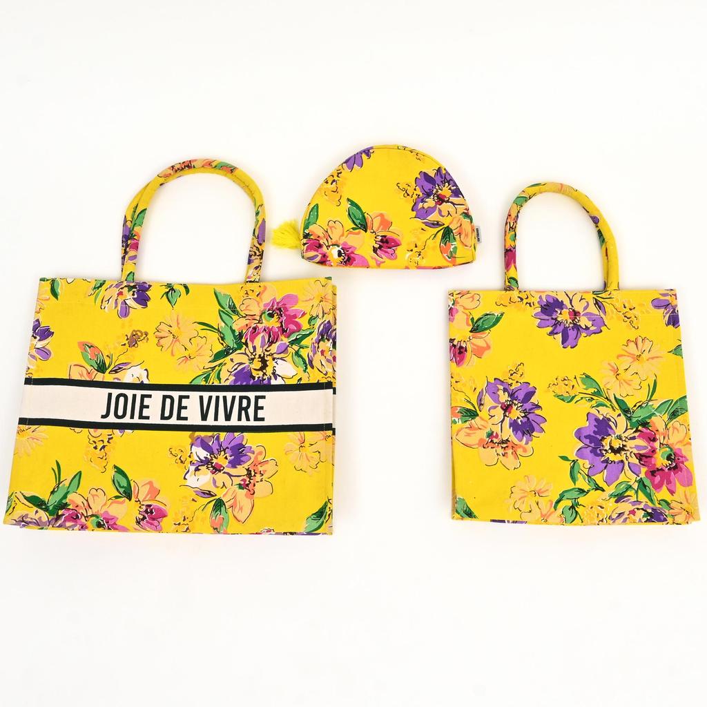 Vivre Radiance Canvas Gift & Tote Bag - Eco-Friendly Cotton Carryall