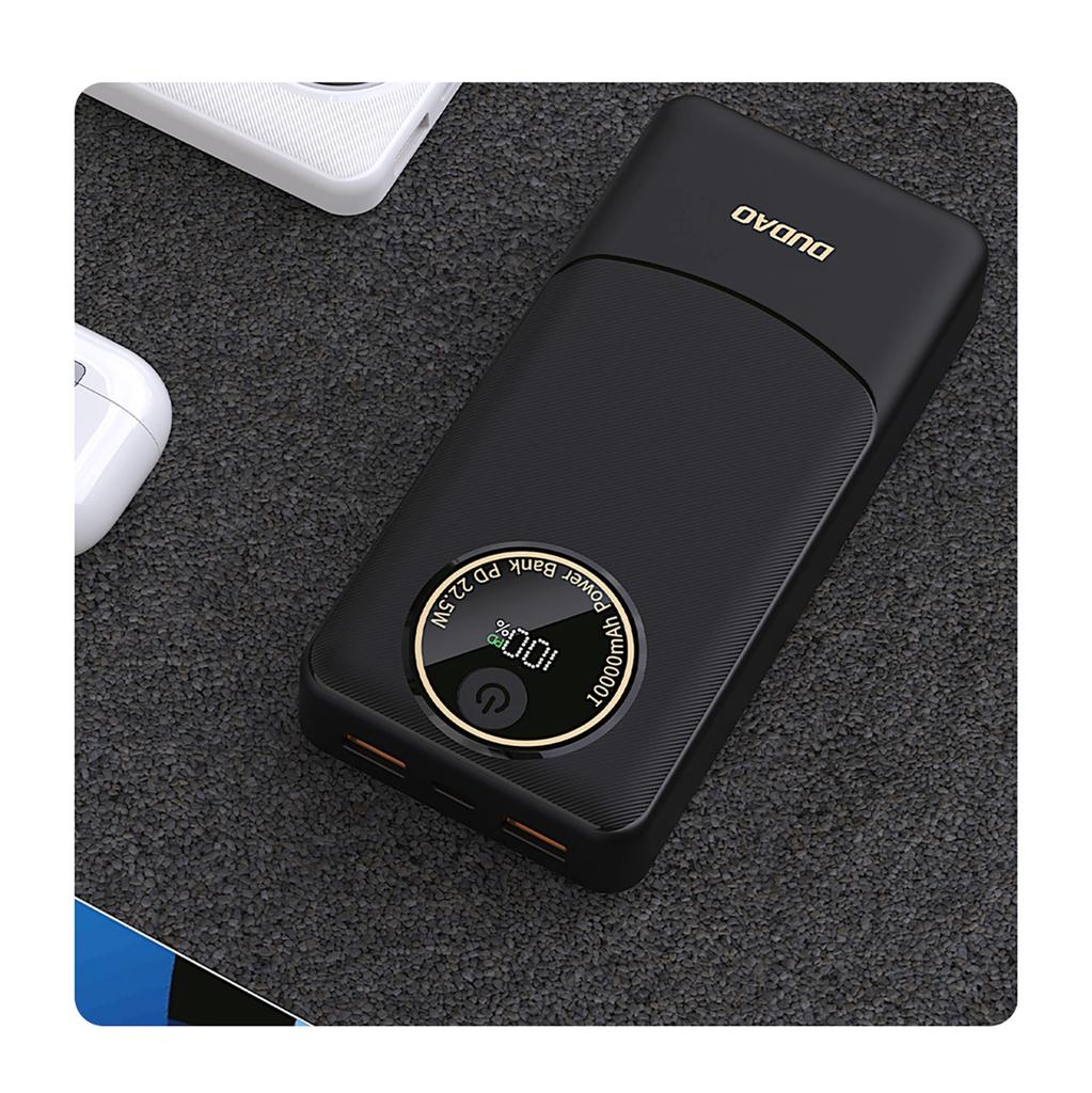 Powerbank Dudao K12Pro 22,5W Pd 20000Mah Usb-A, Usb-C - Black