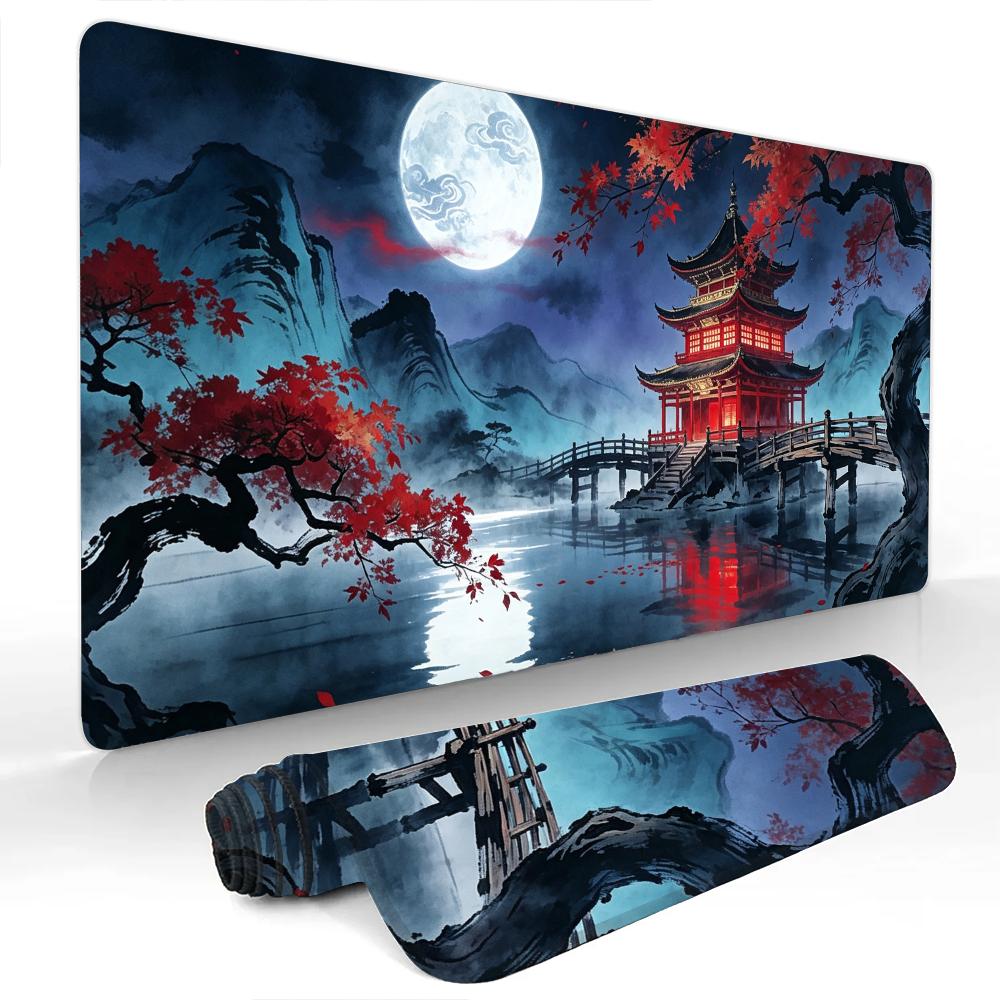 Chinesestyle Artistic Landscape Mouse Pad Large Office Game Table Mats Rubber Antislip Xxl Mouse Mat Hdp Long Desk Pads