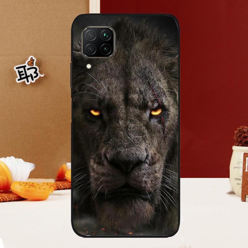 Ferocious Lion For Huawei Nova Y91 Y61 Y60 Y70 Y72 Y73 Y90 12i 11i 3i 7i 8i 9 10 SE P20 P40 P30 Lite Case