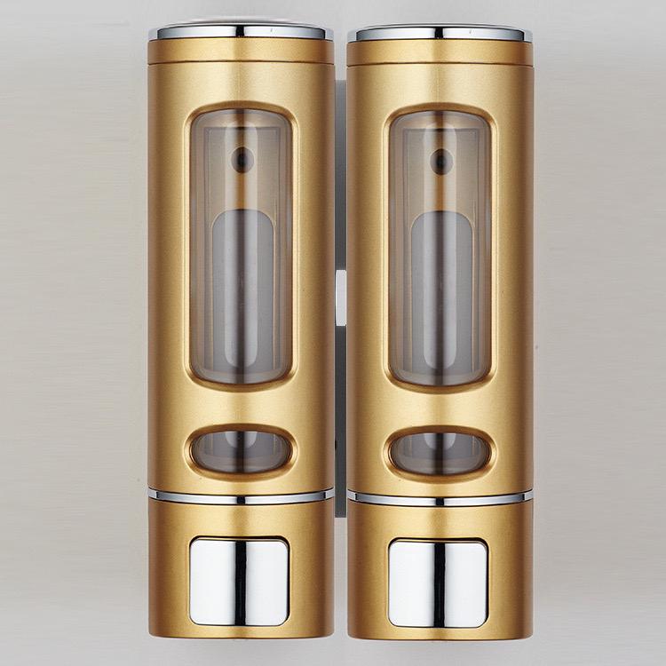 Dispenser Sapone a Muro 1/2/3 Teste Casa Pressa Manuale Igienizzante Mani Shampoo Bagnoschiuma Dispenser Accessori Bagno